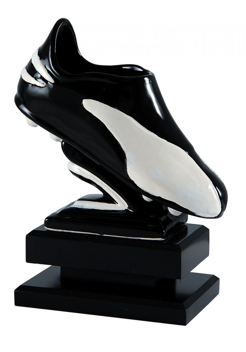 Trofeo bota fútbol decorada lisa