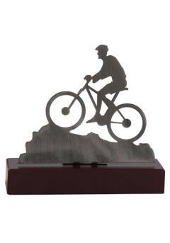 Trofeo figura mountainbike metal Thumb