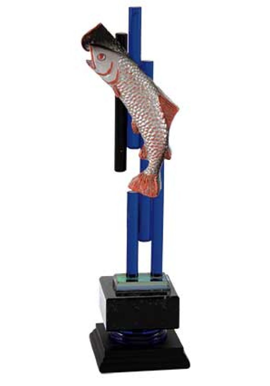 Pesca en columna de cristal