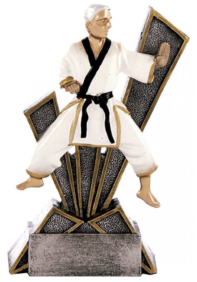 Trofeo de Judo con figura decorativa
