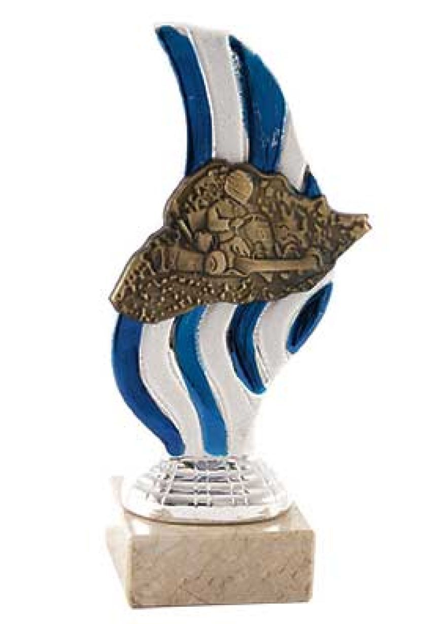 Figura karting sobre aplique