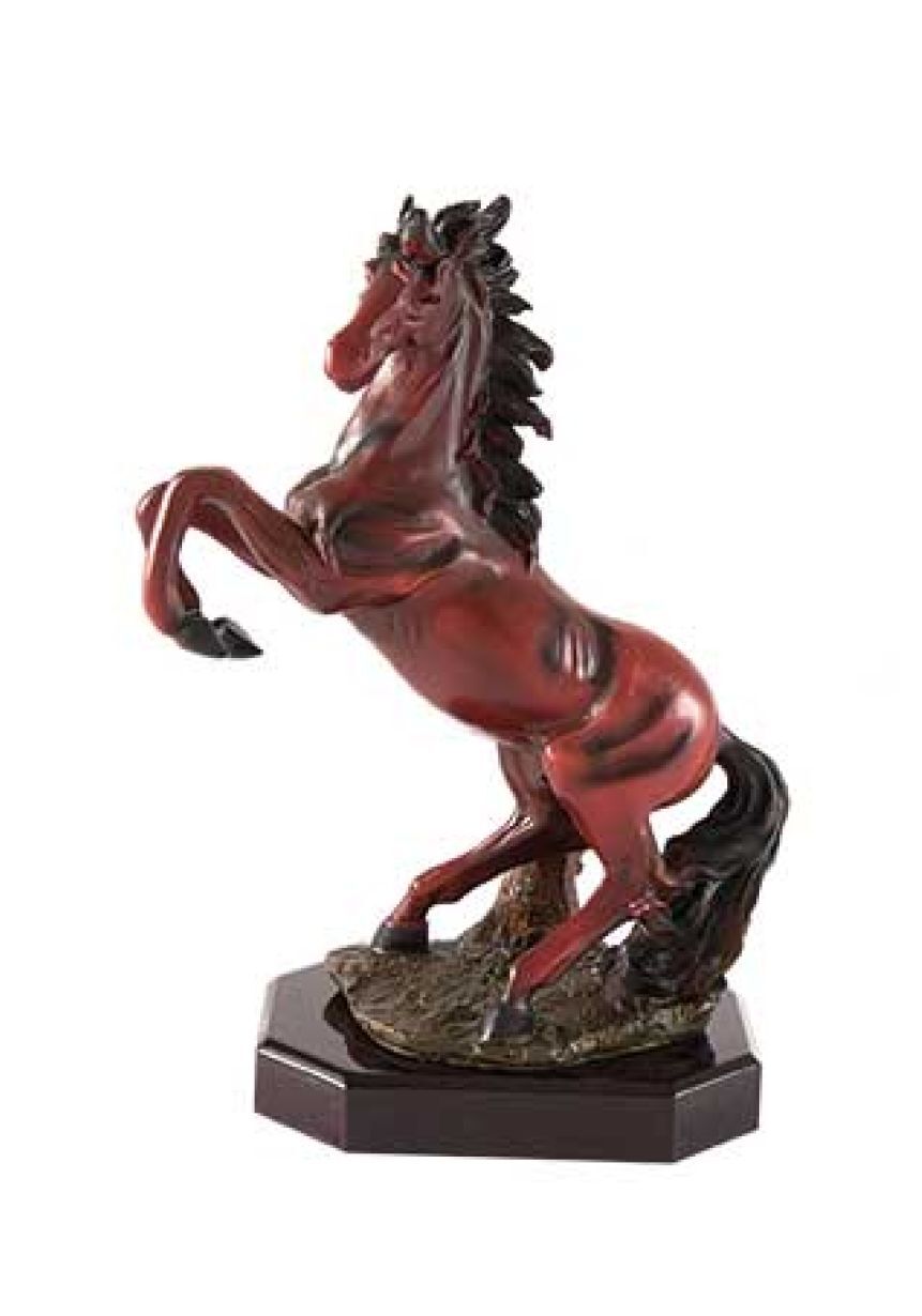 Figura de caballo encabritado