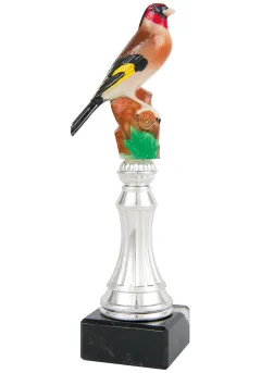 Trofeo columna con pájaro Thumb
