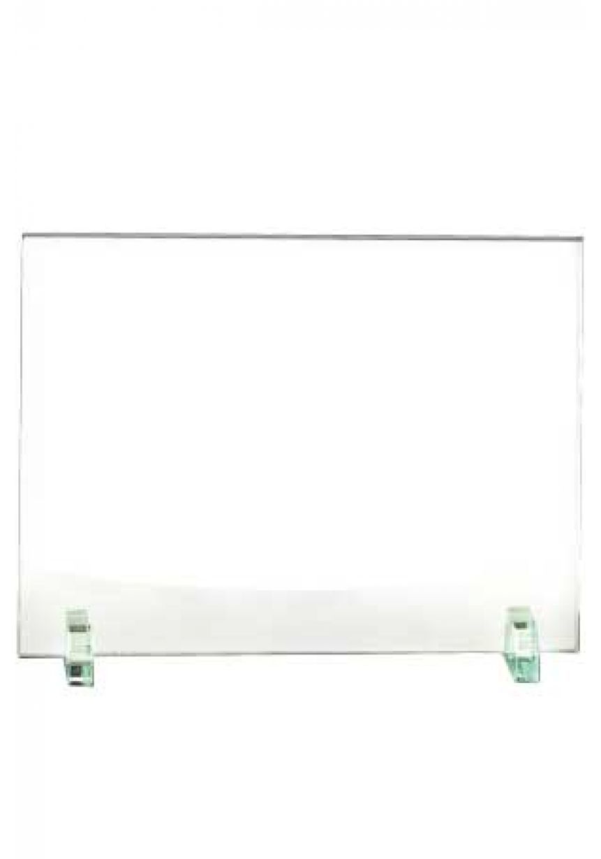 Trofeo de cristal forma rectangular soporte cristal