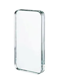 Troféu de cristal base rectangular em forma de pipa vidro