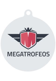 Medalla metacrilato mate con su propio logo o imagen Thumb