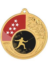 Medalla alegórica 50 mm diámetro opción comunidad autónoma-2