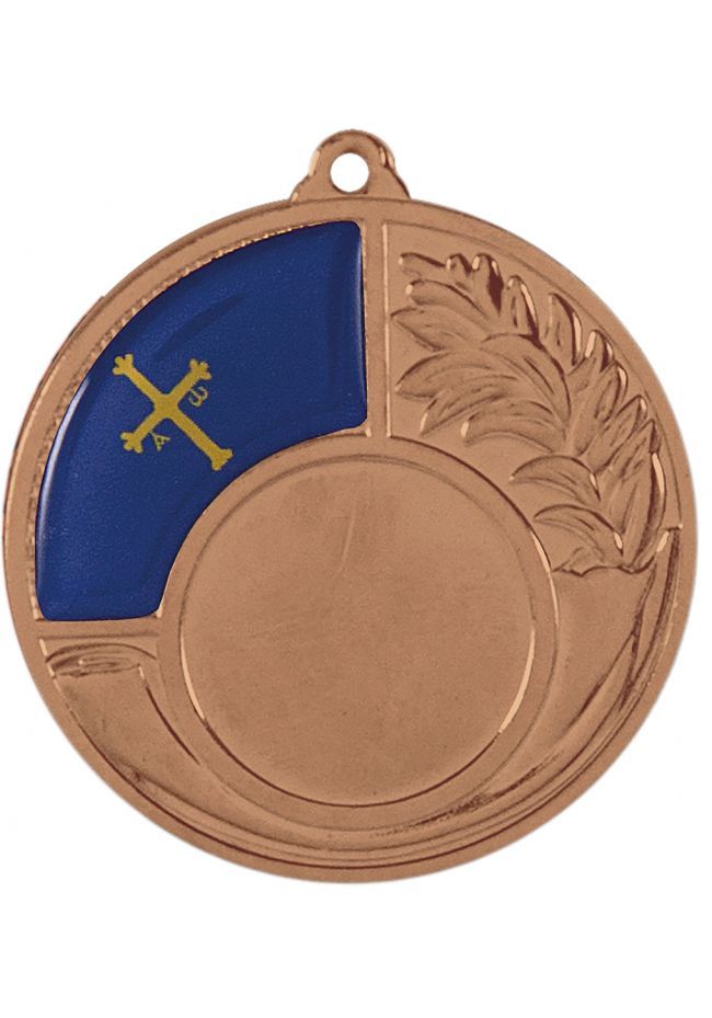 Medalla alegórica 50 mm diámetro opción comunidad autónoma