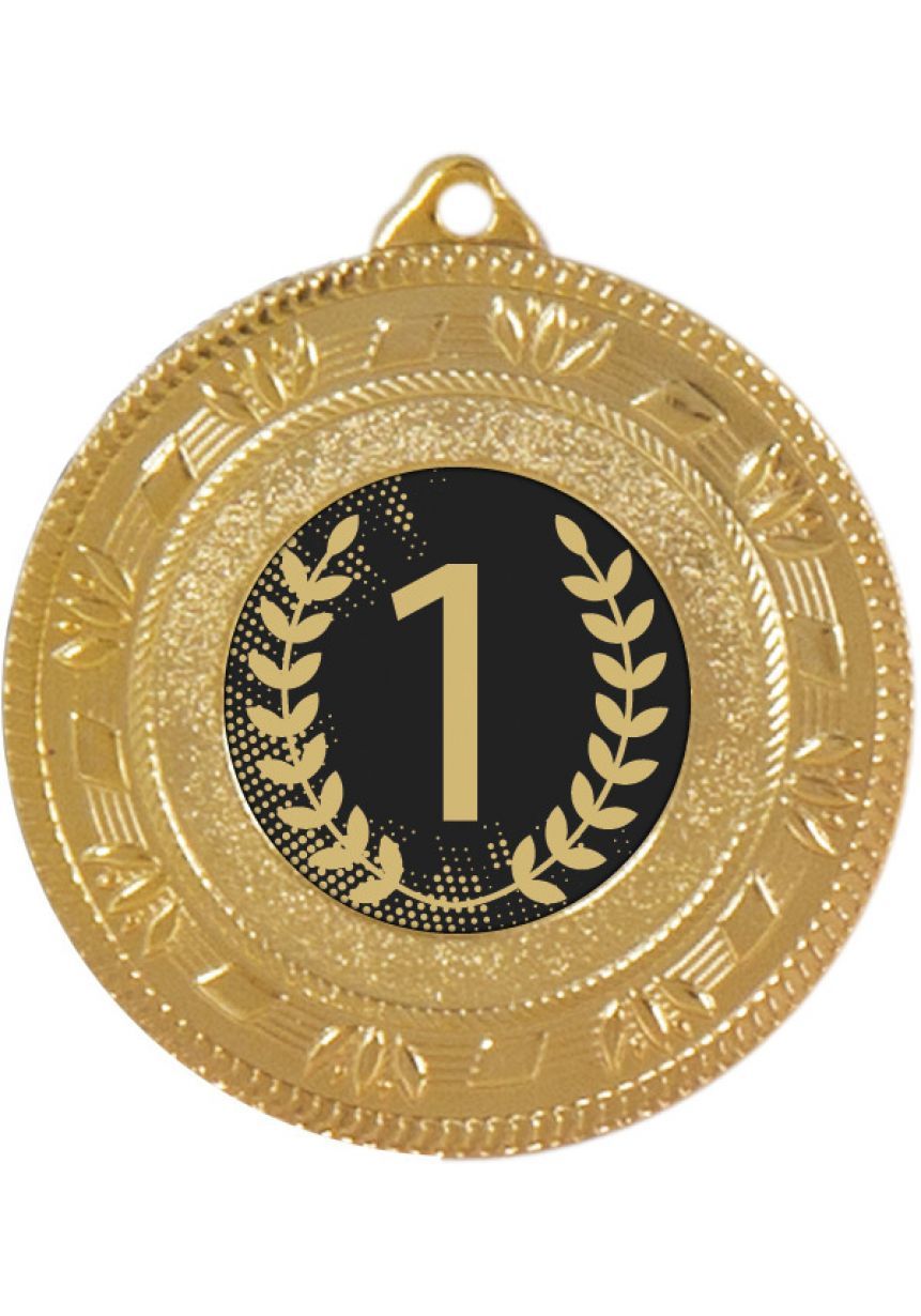 Medalla alegórica portadiscos de 60 mm diámetro