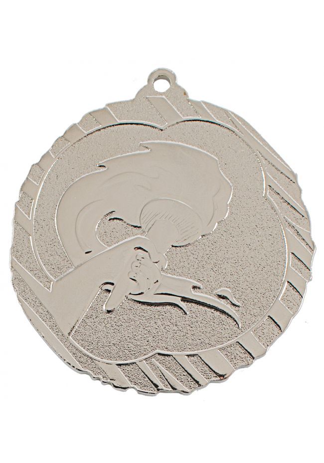 Allegoric medal in high relief CO2
