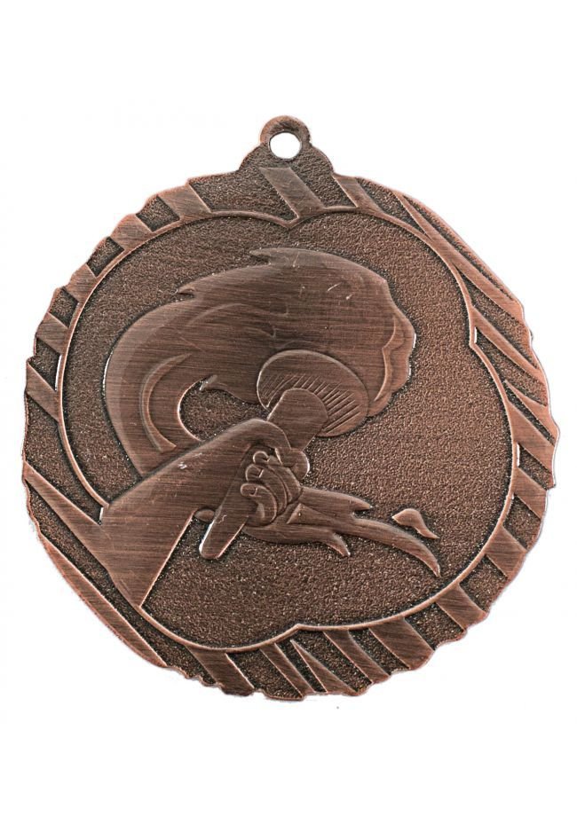 Allegoric medal in high relief CO2