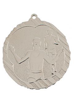 Leichtathletik-Medaille Kreuz in Hochrelief CO2 Thumb