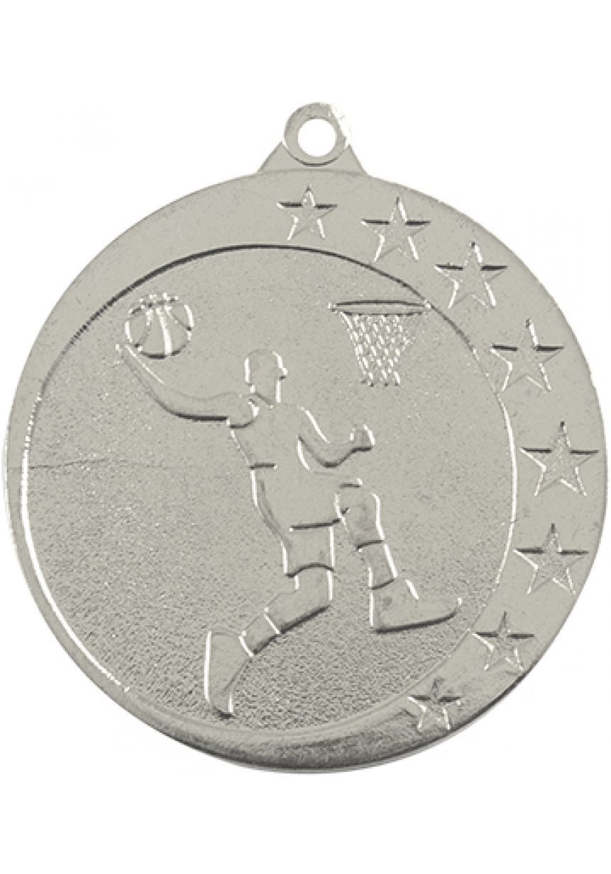 Medalla de baloncesto en relieve alto CO2