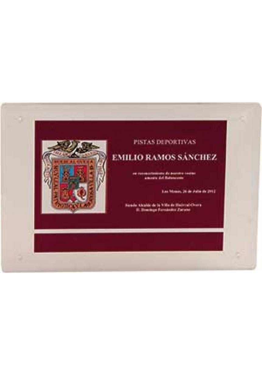 Exterior acrylic plate color printing