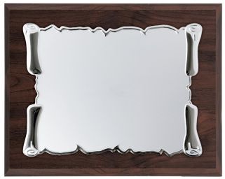 Commercial tribute parchment plate sublimation