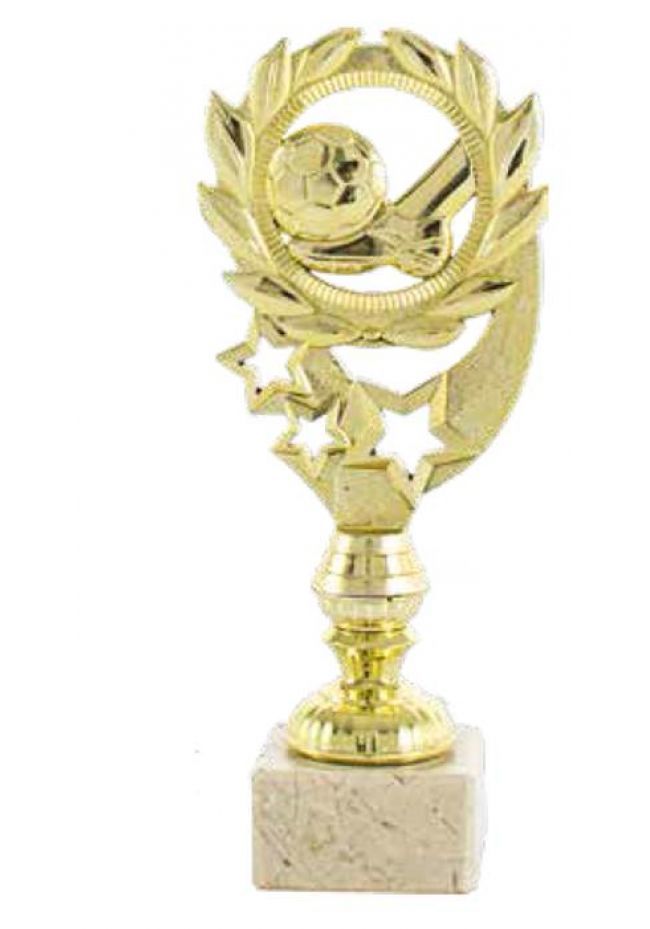 Trofeo alegórico fútbol