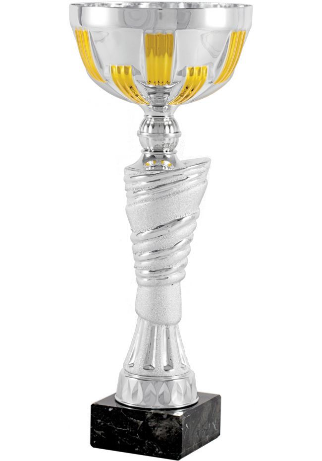 Trofeo copa balón dorado-plata