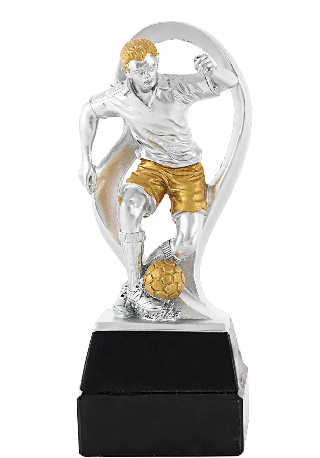 Resin Sporttrophäe Fußball