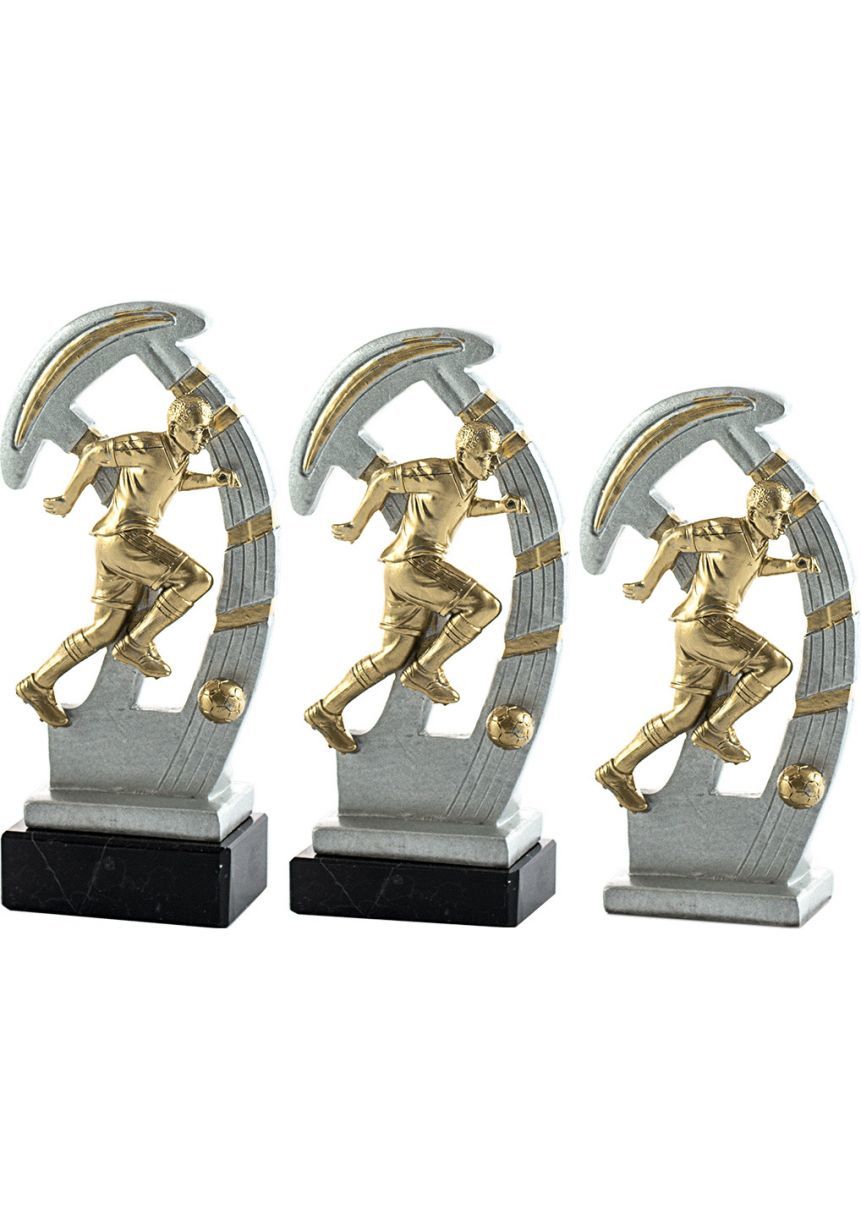 Trofeo de resina deportivo de futbol