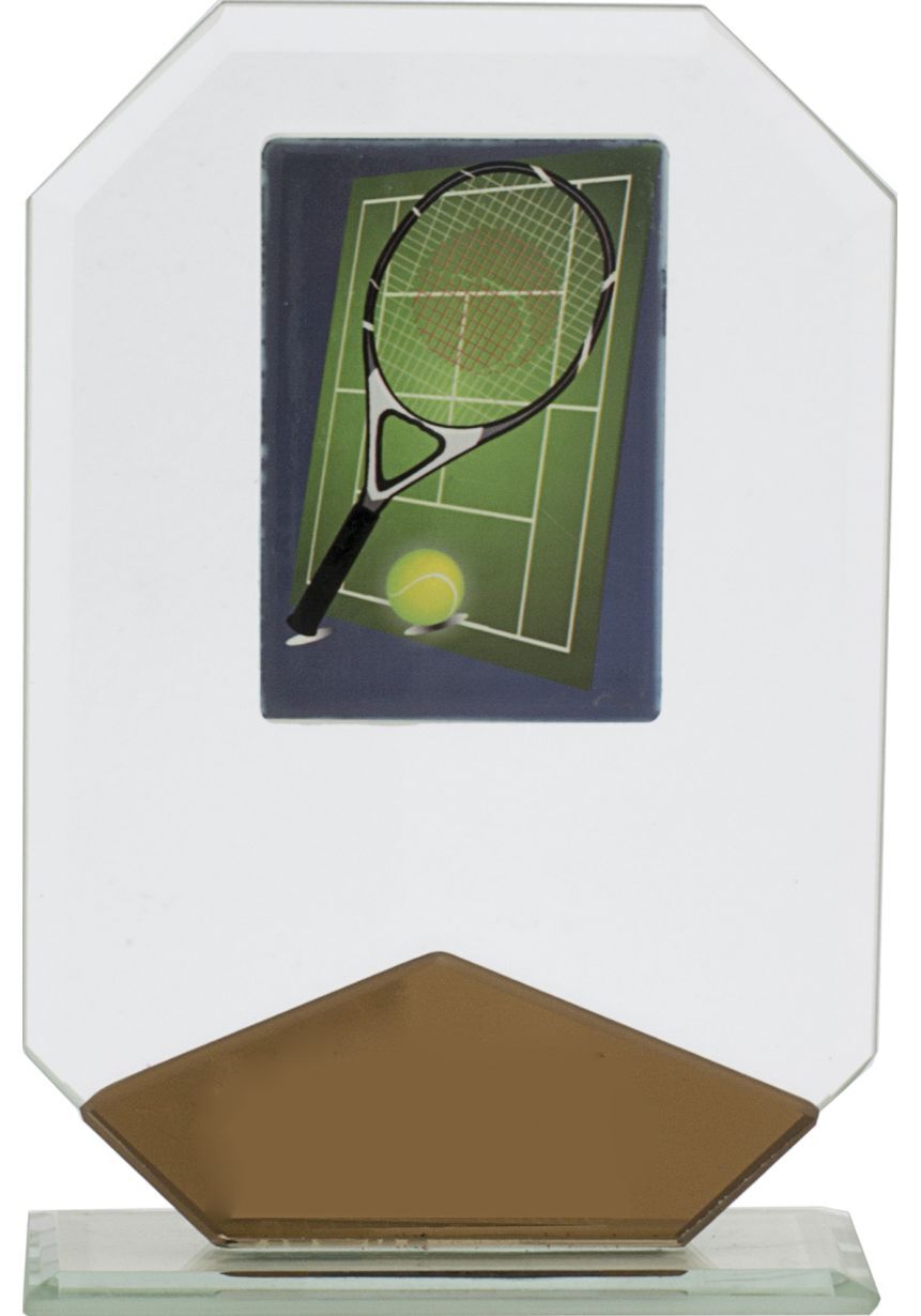 Trofeo octogonal deportivo