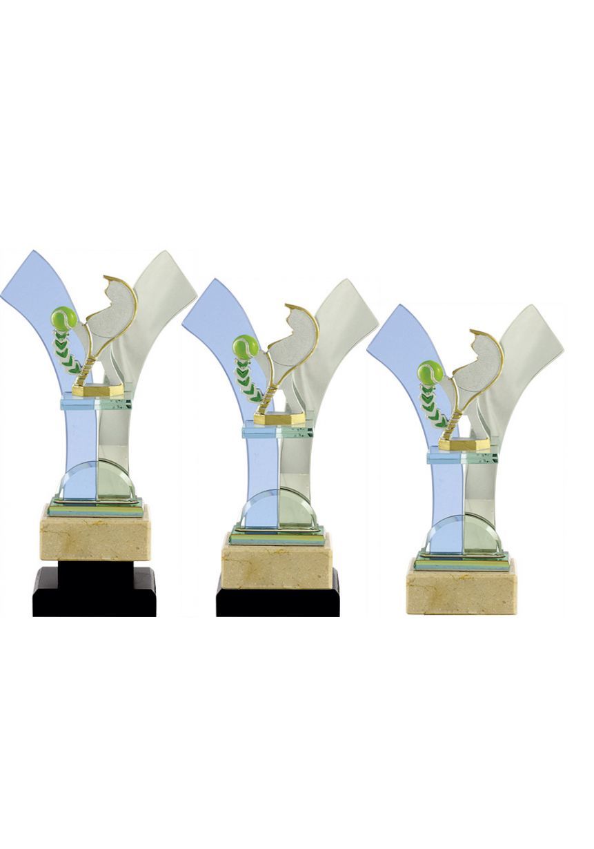 Trofeo V cristal deportivo