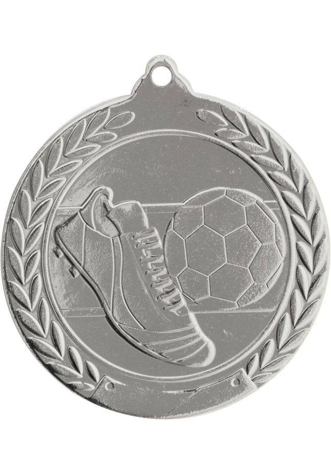 Football medal embossed 50 mm