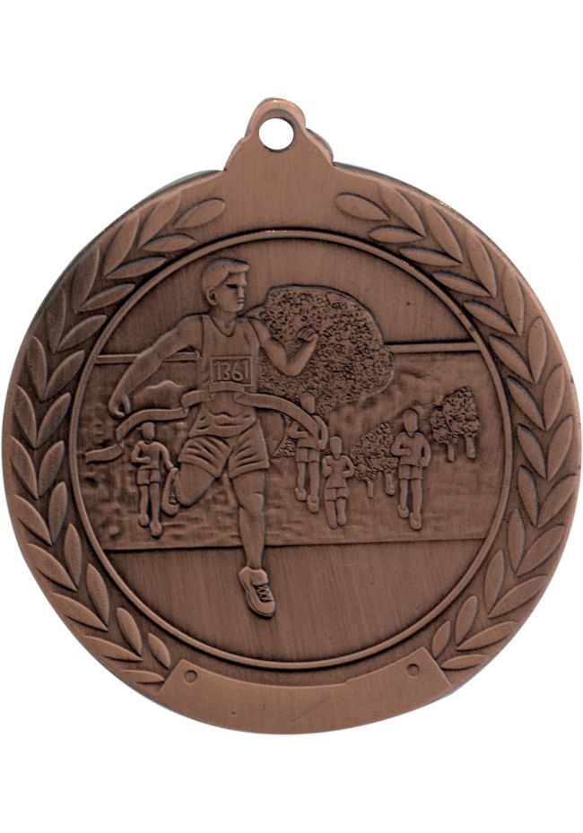 Médaille Croix gaufré 50 mm