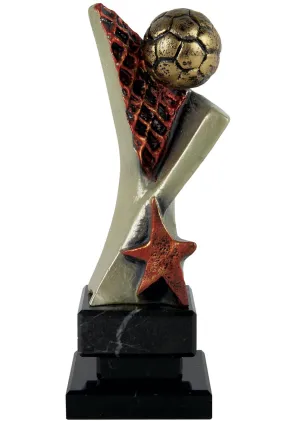 Abbildung Fußball grünen Rahmen