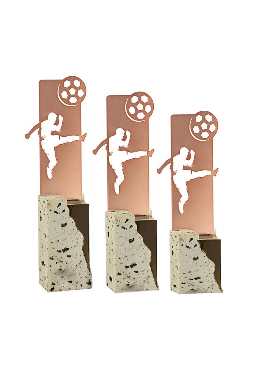 Trofeo metal fútbol