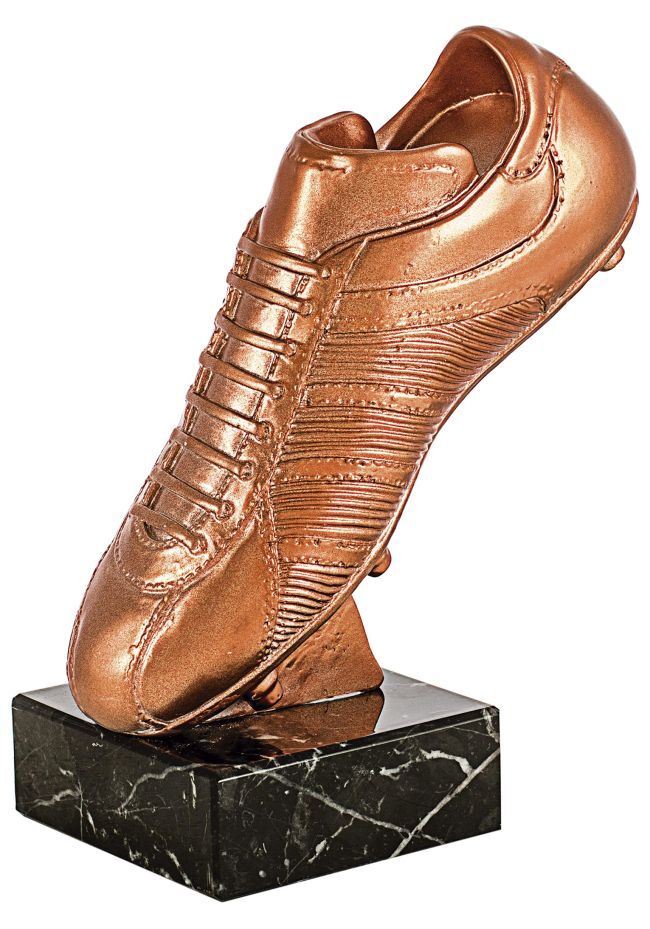 Trofeo réplica bota de oro