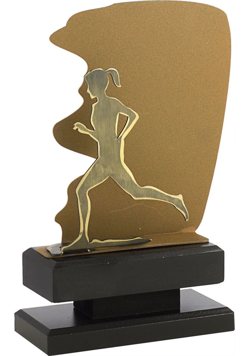 Trofeo corredor mujer